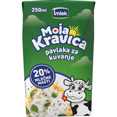 Moja kravica Pavlaka za kuvanje IMLEK 20%mm 250ml Cene
