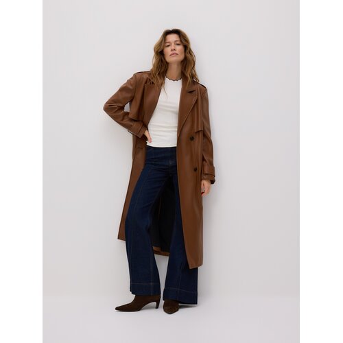 Reserved Bluza s kontrastnim obrubom - krem Cijene