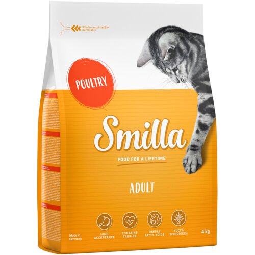 Smilla suha mačja hrana 4 kg po posebni ceni! - Adult perutnina Cijene