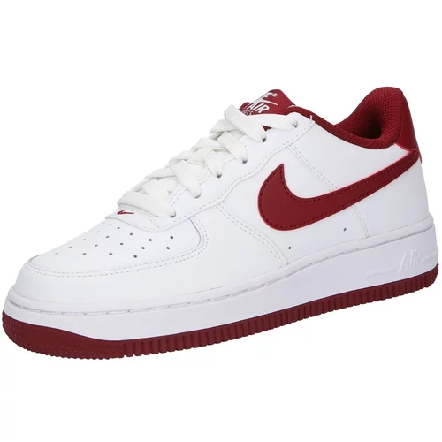 Nike Sportswear Tenisice 'Air Force 1 LV8 2' tamno crvena / bijela