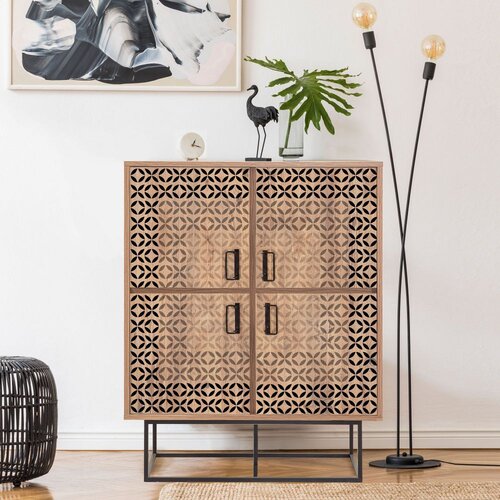 Woody Fashion Hanah Home Višenamenska komoda Quantum Solo Fade Slike
