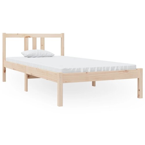 Maison Chic Postelja za odrasle - Posteljni Okvir iz trdnega lesa 90x190 cm, (22081778) Cene