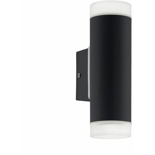 Eglo riga-led spoljna zidna lampa/2, led, gu10, 2x5w, čelik/crna Riga-led Slike