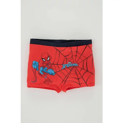 Defacto BabyBoy Regular Fit Spiderman Licensed Swimming Short