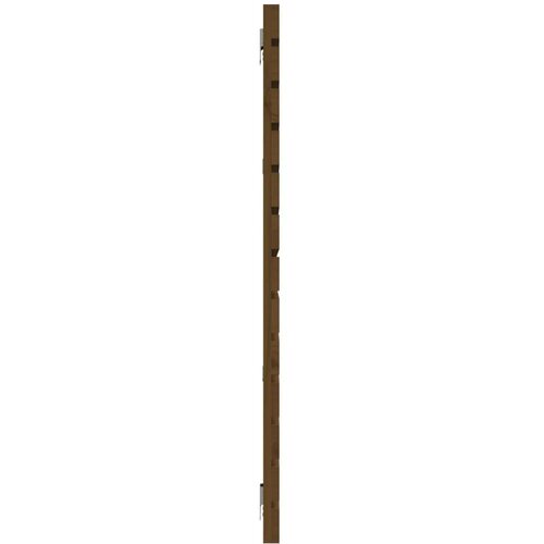  Zidno uzglavlje boja meda 166x3x91 5 cm masivna borovina Slike