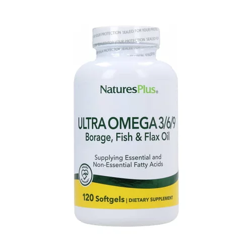 Nature's Plus Ultra OMEGA 3/6/9 - 120 Gel-kapsule