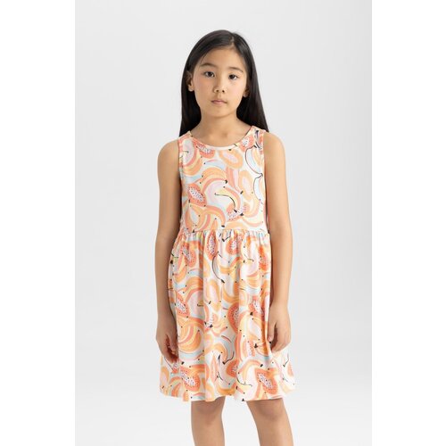 Defacto girl Patterned Sleeveless Dress Slike