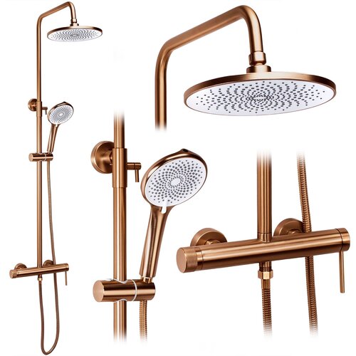 Rea Komplet za prhanje Foss Clif Brush Copper Cene