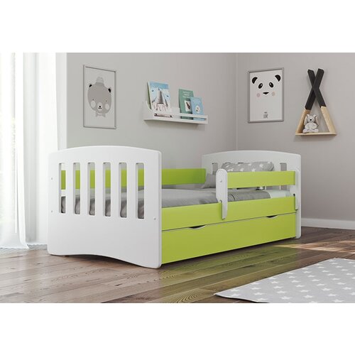 HAPPYKIDS OTRO�KA POSTELJA EMA 160X80 (VE� BARV)-Bela/Zelena Cene