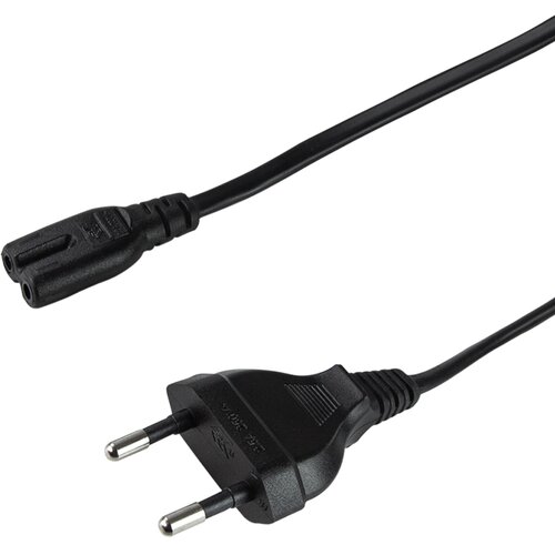 Logilink tok priključni kabel [1x evropski mo&scaron;ki konektor - 1x ženski konektor za manj&scaron;e naprave C7] 1.80 m črna, (20415075) Cene