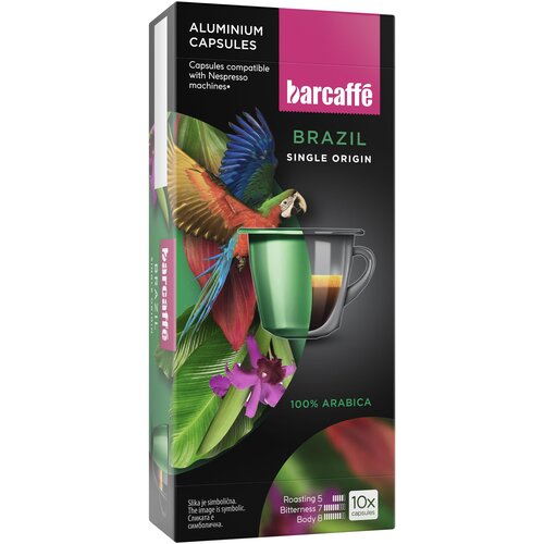Barcaffe Perfetto nespresso kapsule za kavu Brazil 55 g, 10 kapsula Cijene