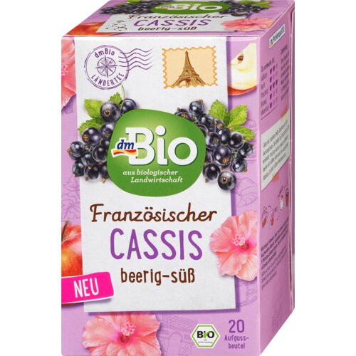 dmBio Francuski čaj Cassis - 20 kesica 40 g Cene