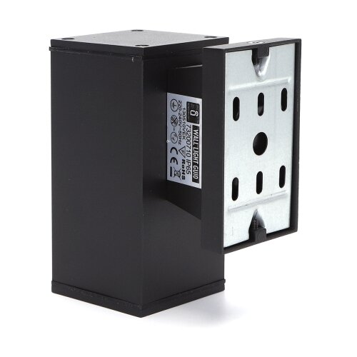 Aigostar Spoljno zidno svetlo 1xGU10/230V, crno, IP65, kvadratno Slike