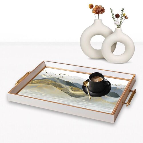 Aberto Design Poslužavnik TPB9806 50 x 29 x 3.5 cm, Šareni Cene