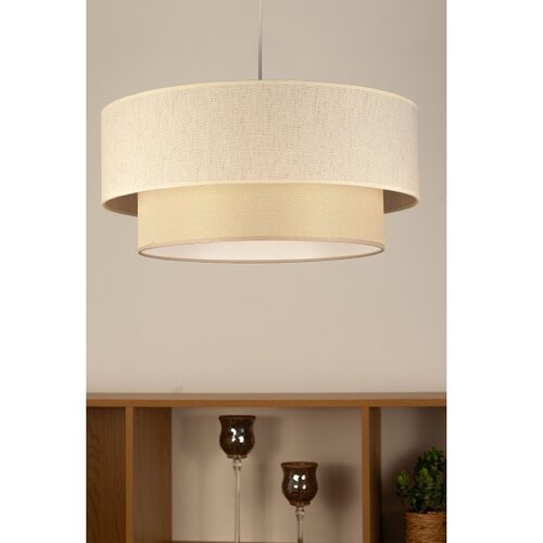  Visilica na sajli NATIA 1xE27/60W/230V prečnik 45 cm krem Slike