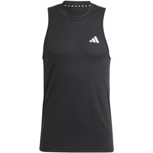 Adidas Funkcionalna majica 'Train Essentials Feelready' črna / bela