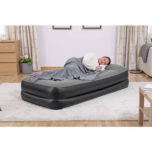 Bestway Napihljiva postelja z vgrajeno tlačilko 191x97x46 cm Slike