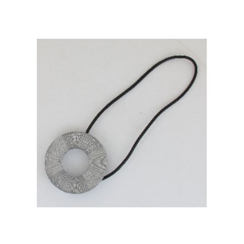  VEZICA ZA ZAVJESE S KOPČOM I MAGNETOM INDUS, METALNA, SREBRNA LUANCE Slike
