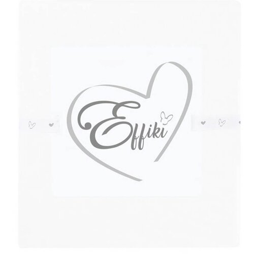 Effiki rjuha za otro&amp;scaron;ko posteljico white 60x120 Slike