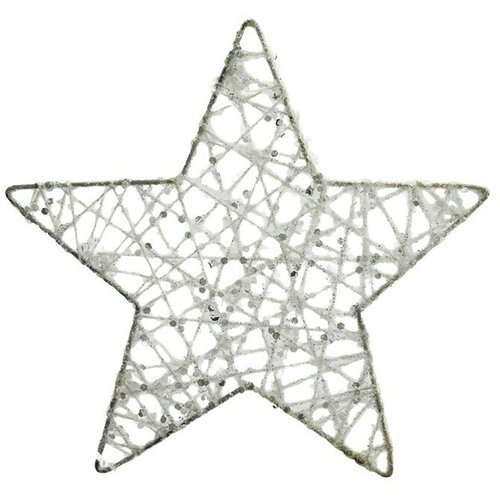  ukrasi za božićno drvce (bijele boje, žica, kutno) Cijene