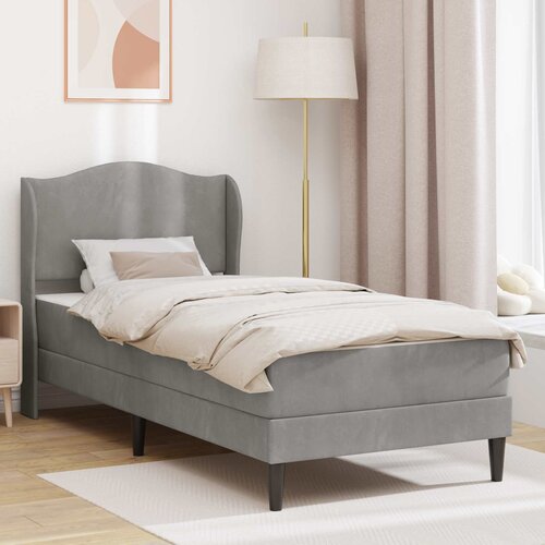  Krevetna konstrukcija 2 pcs Svjetlosiva 90 x 190 cm Bar&scaron;un Cijene