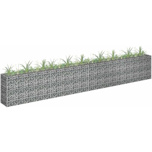  Gabionska sadilica od pocinčanog čelika 360 x 30 x 60 cm Cijene