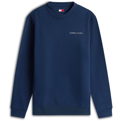 Tommy Jeans Majica mornarska / brusnica / bela Slike