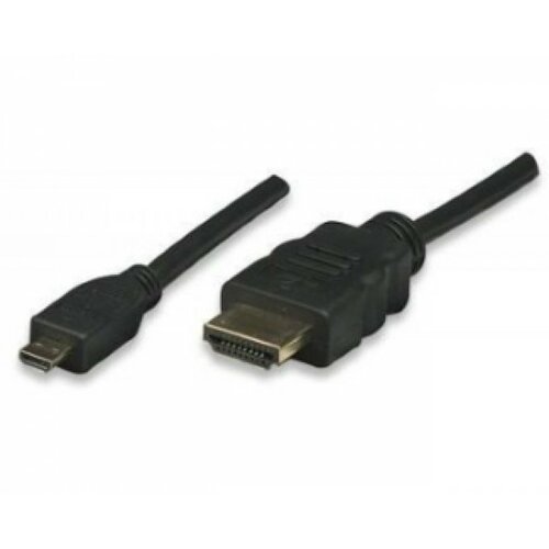 E-green kabl HDMI M HDMI Mikro D M 1.5m crni Cene