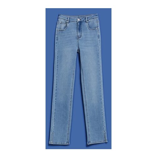 Moodo WOMEN&amp;#039;S JEANS L-JE-4025 BLUE Slike