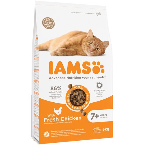  10 % popusta na IAMS suho hrano za mačke 3 kg!  - Vitality Senior s svežim pi&scaron;čancem Cijene