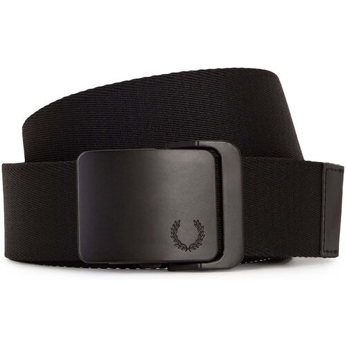 Fred Perry Pasovi Fp Plain Webbing Belt Črna Cene