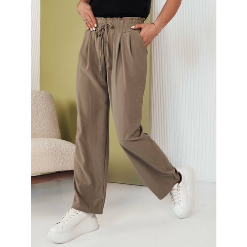 DStreet EUFRAZ Women's Olive Trousers Slike