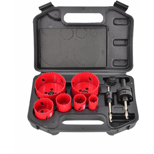 Awtools set bimetalnih holec 8 elementov 22-73 mm, (21110897) Cene