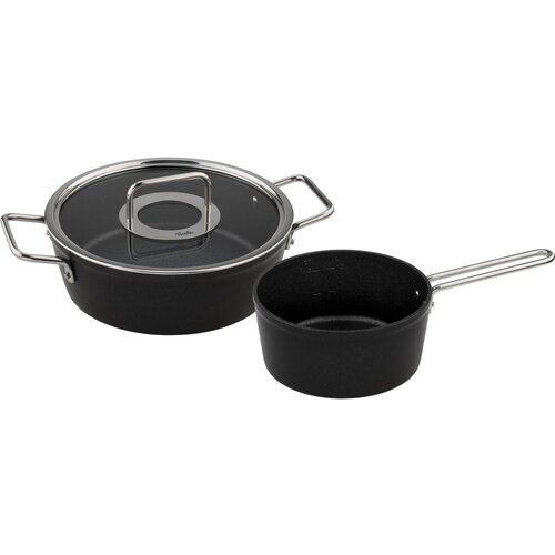 Fissler adamant set pot 24cm saucepan 18cm Slike