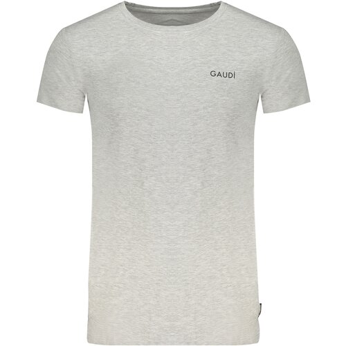 Gaudi GAUDÌ MEN&#39;S GRAY SHORT SLEEVE T-SHIRT Cene