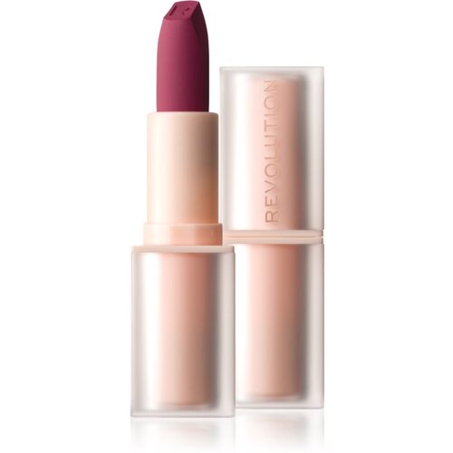 Makeup Revolution Lip Allure Soft Satin Lipstick kremasta &amp;scaron;minka s satenastim zaključkom odtenek Berry Boss 3,2 g Slike