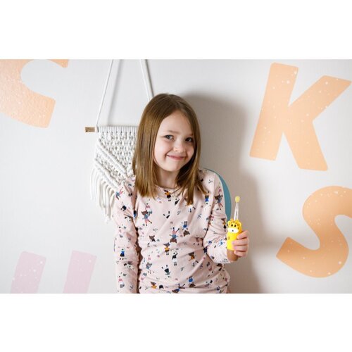 InnoGIO GIOGiraffe Sonic Toothbrush sonična četkica za zube za djecu Yellow 1 kom Slike