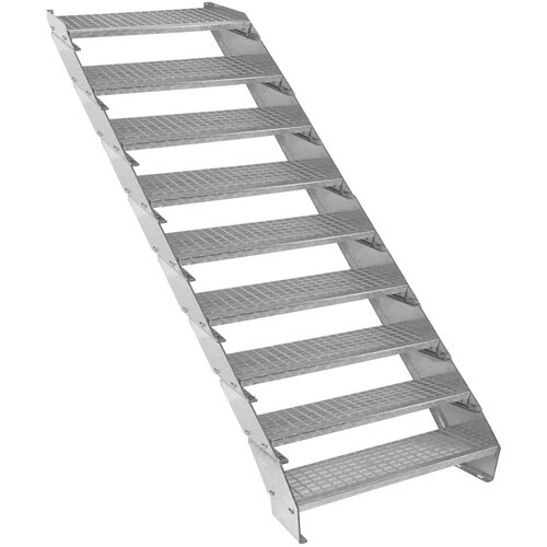 Monster nastavljivo 9-delno pocinkano stopnišče - 900 mm širine, (21571127) Cene