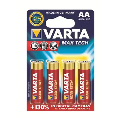 Varta 1x4 Longlife Max Power Mignon AA LR06 Slike