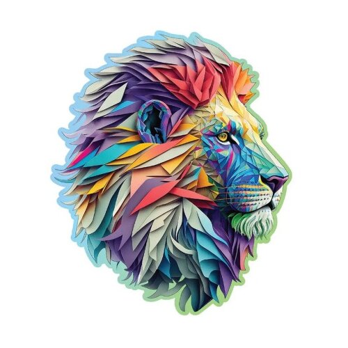 WOODEN CITY Modern Lion Wooden Puzzle L (250 Pieces) ( 058880 ) Cene