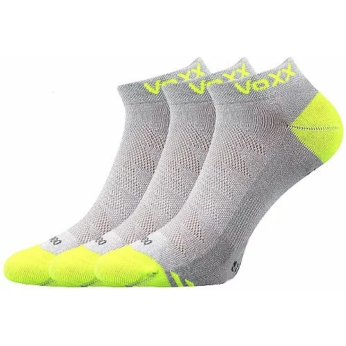 Voxx 3PACK socks bamboo light gray