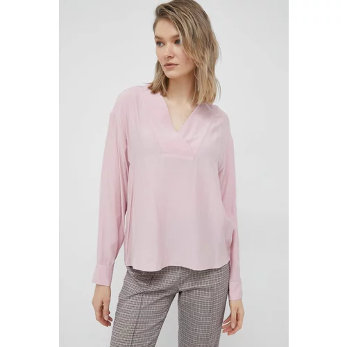 Sisley Bluza za žene, boja: ružičasta, glatka