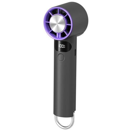 INF Digitalni ročni ventilator 5-stopenj, 2000mAh, termo hlajenje Grey, (5000286539) Cene