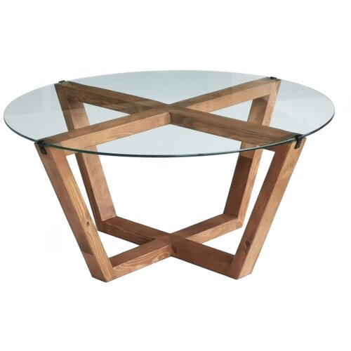  Lotus Wooden Coffee Table Slike