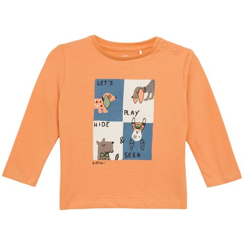 S.Oliver majica DR 2153756 F oranžna 80 Slike