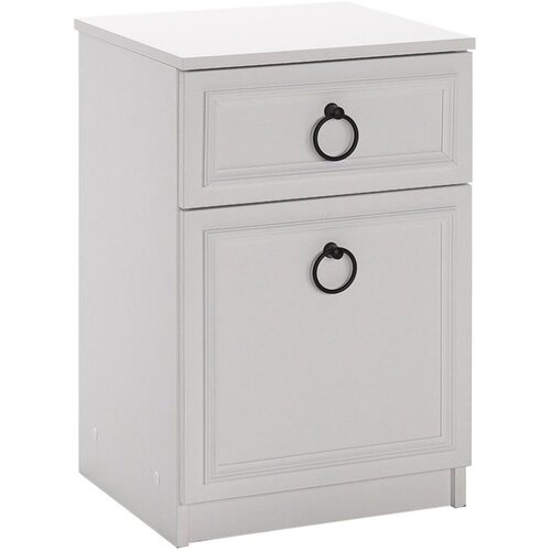 Hanah home Kmd-1311-Bb-1 White Nightstand Cene