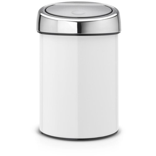 Brabantia Bel jeklen ko&amp;scaron; za smeti na dotik 3 l Touch Bin &amp;ndash; Slike