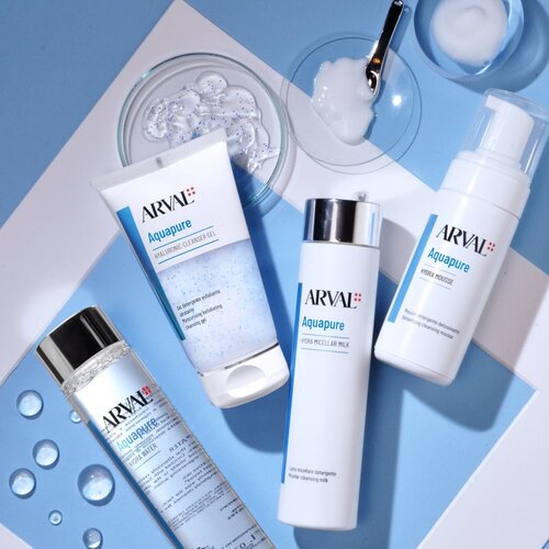 Arval Aquapure Hydra Water osvježavajuća micelarna voda za či&amp;scaron;ćenje 200 ml Slike