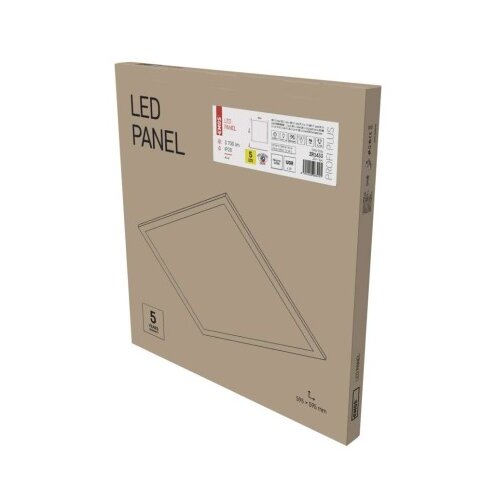  LED panel PROXO 60×60, 40W, IP20, UGR, CRI>95, nevtralno bela Cene