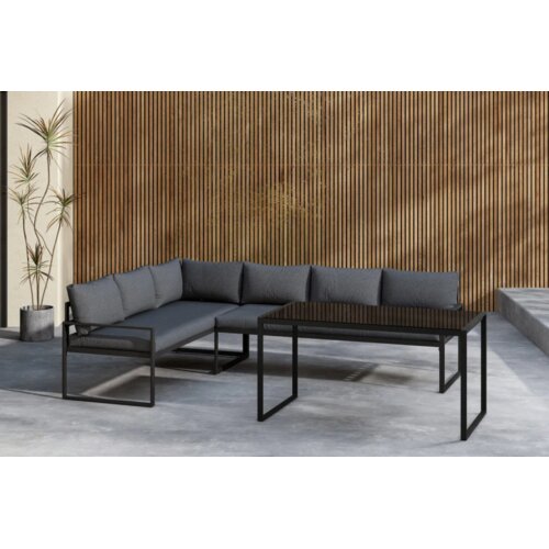 Venture Home Zingaro kutna vrtna lounge garnitura, siva Cijene
